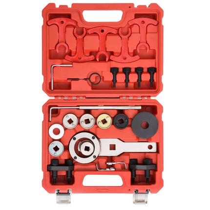 Engine Timing Tool Kit for VW Audi TSI TFSI - MechPro | EA888 1.8 2.0 R4 Camshaft Crankshaft Timing Set, 26 Pcs Kit with Case