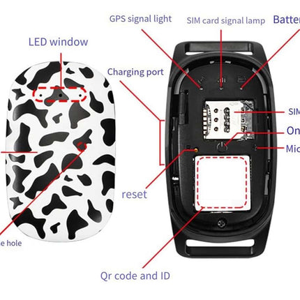 4G Pet Dog GPS Tracker Collar - Real-Time Tracking with Electronic Fence | IP67 Waterproof, 180-Day History, SOS Button, For Small & Large Dogs