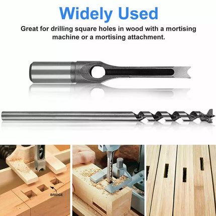 Square Hole Drill Bit Set | NZ Sale