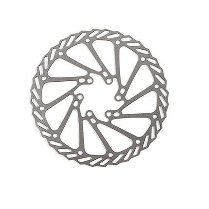 Disc brake rotor on a white background