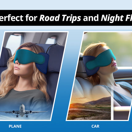 Travel Pillow with Sleep Mask