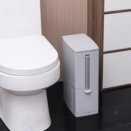 Rubbish Bin Toilet Brush Holder | NZ Sale