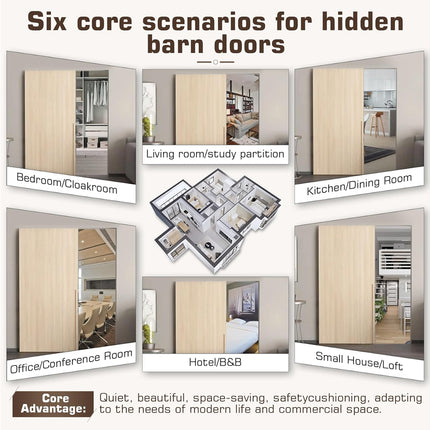 Barn Door Hardware Kit | NZ Sale