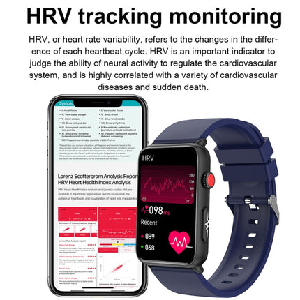 Bluetooth Smart Watch ECG Blood Glucose Heart Rate Monitor | 1.57 Inch HD Touch Screen Fitness Tracker IP67 Waterproof NFC Calling