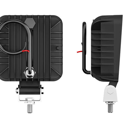 128W LED Spot Light - 12000LM Super Bright, 6500K Cool White & IP68 Waterproof | 12V/24V Driving Lamp for Truck, ATV, Boat