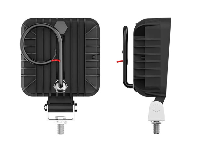 128W LED Spot Light - 12000LM Super Bright, 6500K Cool White & IP68 Waterproof | 12V/24V Driving Lamp for Truck, ATV, Boat