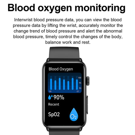 Bluetooth Smart Watch ECG Blood Glucose Heart Rate Monitor | 1.57 Inch HD Touch Screen Fitness Tracker IP67 Waterproof NFC Calling