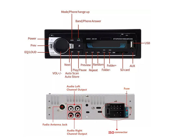 Car Stereo Head Unit