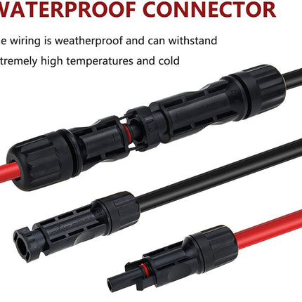 Solar Cable with MC4 Connectors