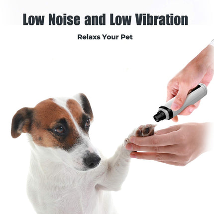 Rechargeable Electric Dog Nail Clippers Grinder Kit |  NZ Sale