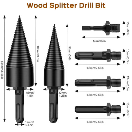 Firewood Log Splitter 32mm 45mm