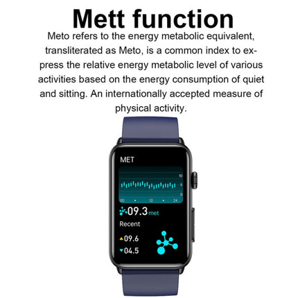 Bluetooth Smart Watch ECG Blood Glucose Heart Rate Monitor | 1.57 Inch HD Touch Screen Fitness Tracker IP67 Waterproof NFC Calling