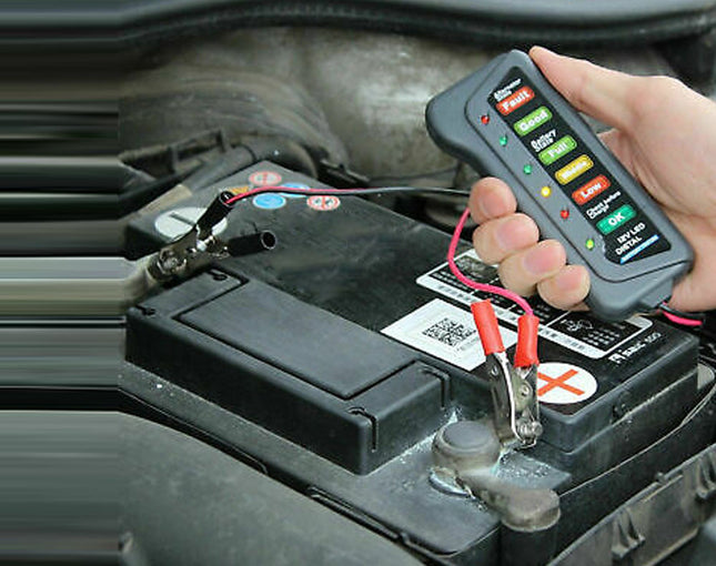 Car Battery Tester 12V Alternator Battery Diagnostic Tool