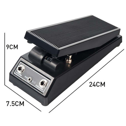 Multi Wah Guitar Effect Pedal Dual Power Classic Wah | Electric Guitar Effects Pedal 9V Battery Rock Blues