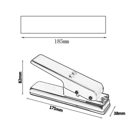 Guitar Pick Punch Maker - Stainless Blade & Ergonomic Handle|Jam-Free Waste Chamber|Ergonomic Handle | Golden