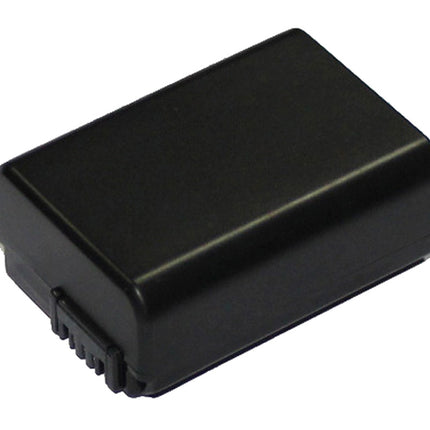 Black battery pack on a white background