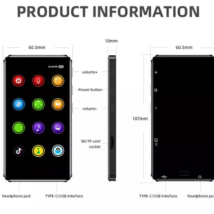 Android Bluetooth MP3 Player 8GB | NZ Sale
