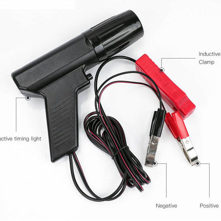 Black ignition with wiring on a white background