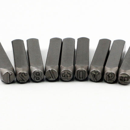 Number Punch Set 9Pcs
