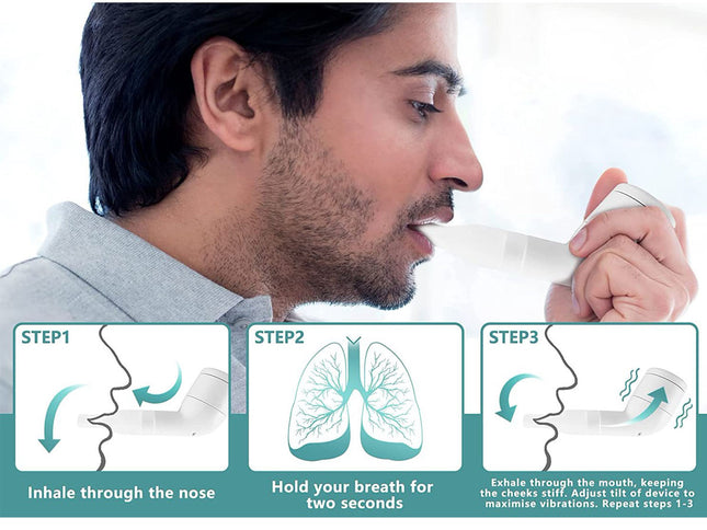 Breathing Exercise Device for Lungs | NZ Sale