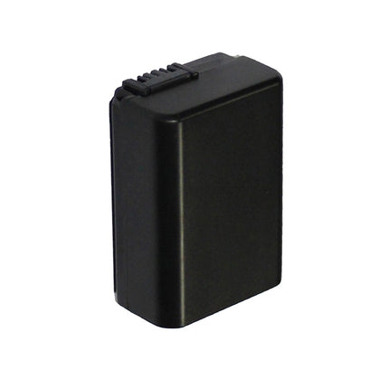 Black rectangular battery on a white background