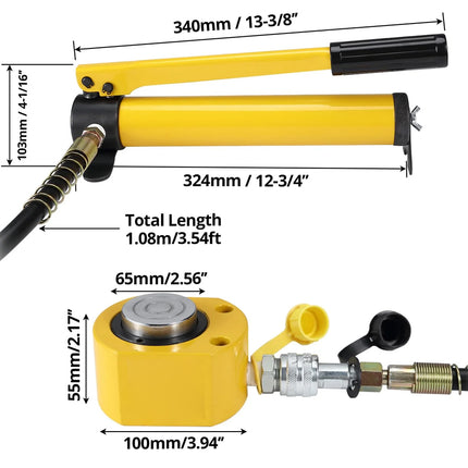 20T Hydraulic Jack with Pump | NZ Sale