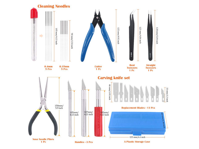 3D Printer Tools and Accessories Kit | NZ Sale
