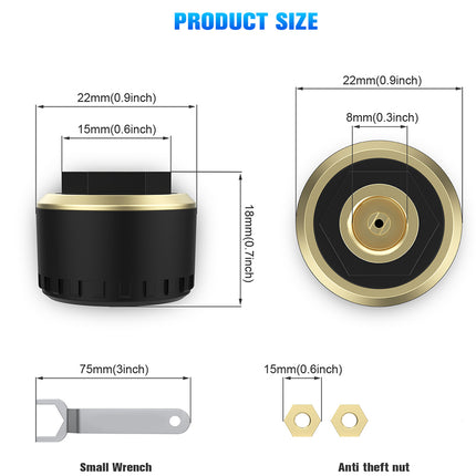 Car Accessories Tyre Pressure Monitor | NZ Sale
