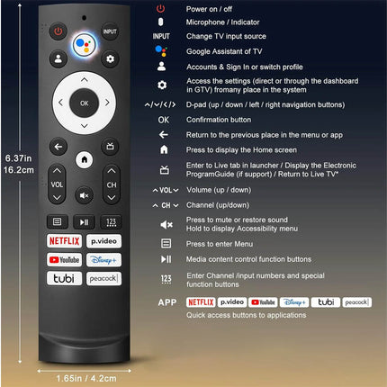 Hisense TV Remote