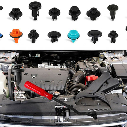 635PCS Car Body Trim Clips Bumper Retainer Fastener Kit