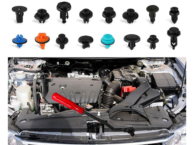 635PCS Car Body Trim Clips Bumper Retainer Fastener Kit