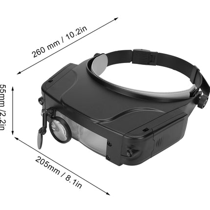 LED Head Magnifier