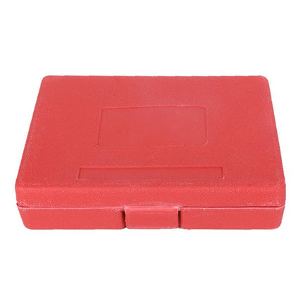 Red rectangular box on a white background