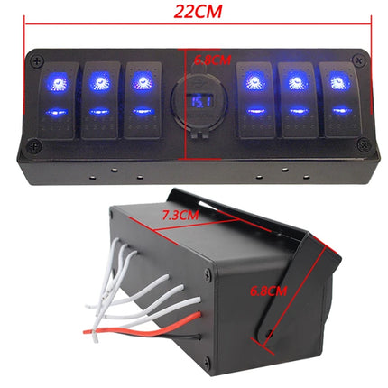 RV Accessories Rocker Switch Panel