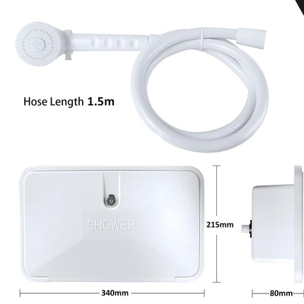RV Outdoor Shower Box Kit