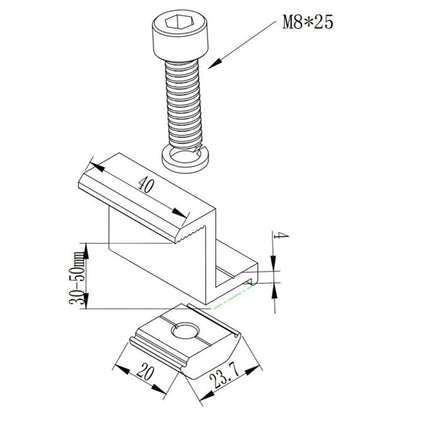 Solar Panel Mounting Kit