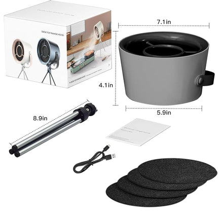 Desktop Range Hood Portable