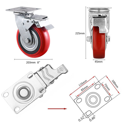 Heavy Duty Castor Wheels | NZ Sale