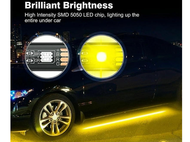Car LED Rock Lights Underglow Kit