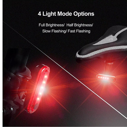 Rechargeable Bike Lights Front & Rear | NZ Sale