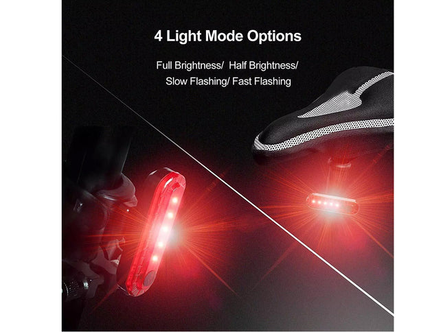 Rechargeable Bike Lights Front & Rear | NZ Sale