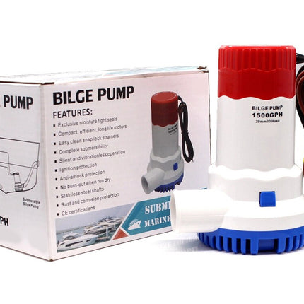 Bilge Pump 12V 1500GPH