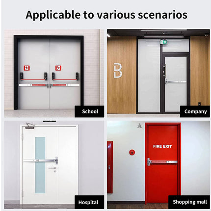 Door Push Panic Bar with Alarm for Exit Doors