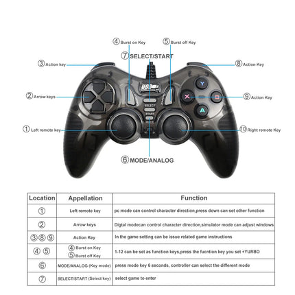 Gamepad PC Gaming Controller | NZ Sale