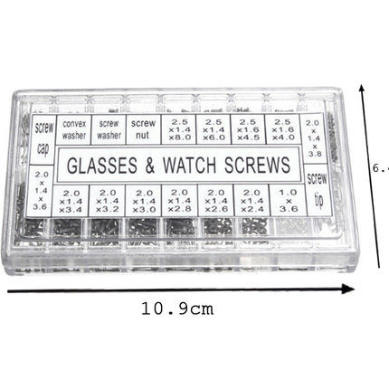 Eyeglasses Repair Kit - 1000 Pcs