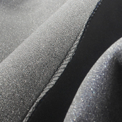 Car Seat Covers Full Set - Universal 5-Seater Fit - Polyester | Black/Grey | 3-Layer Washable | Spill & Pet Protection | 5 Headrests