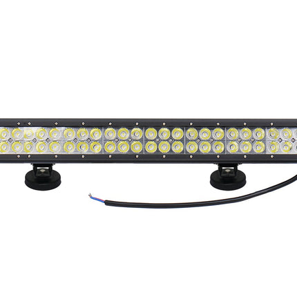 LED light bar with multiple lights on a white background