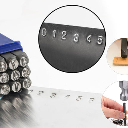 Number Punch Set 9Pcs