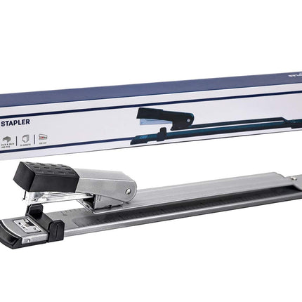 Stapler with packaging on a white background