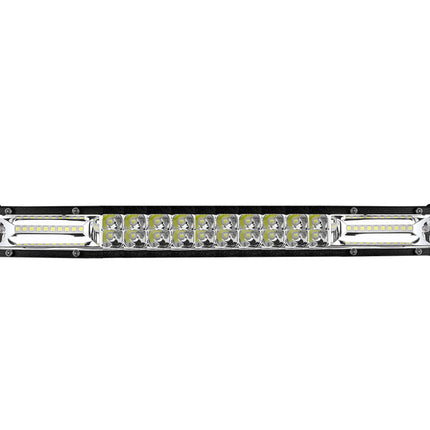 LED light bar on a white background